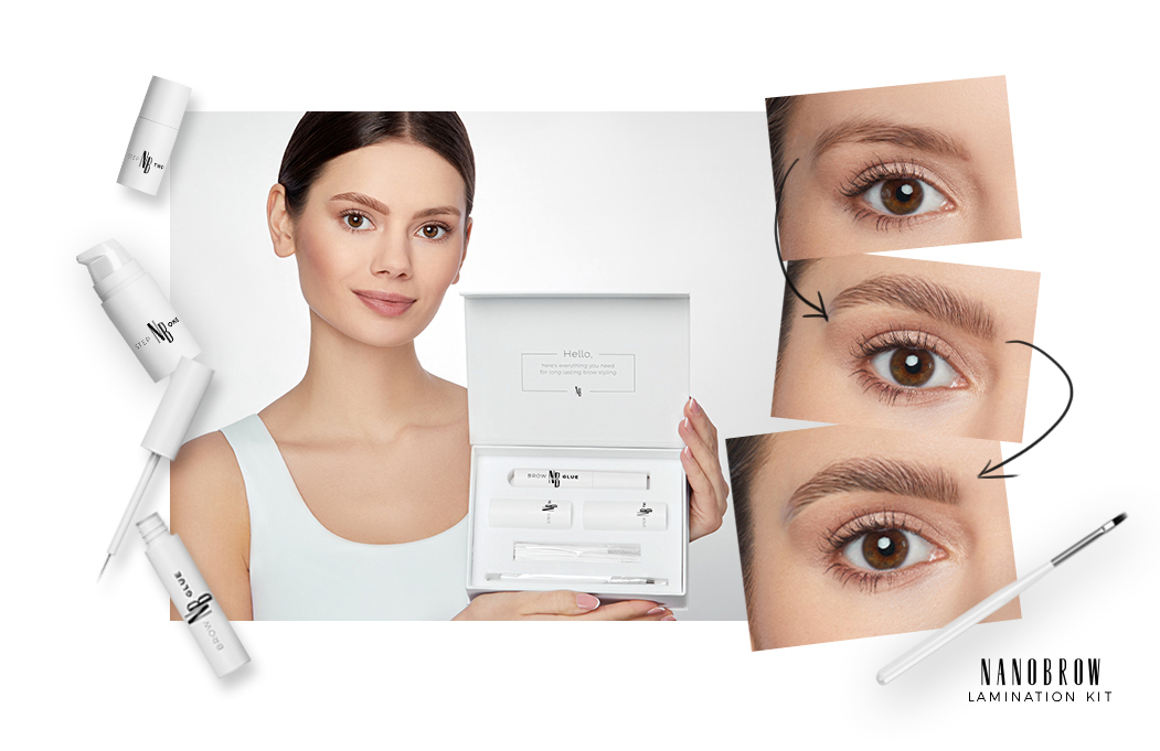 Nanobrow Lamination Kit. Word thuis een pro wenkbrauw lamineren!